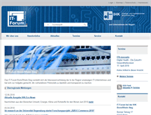 Tablet Screenshot of it-forum.ihk-bonn.de